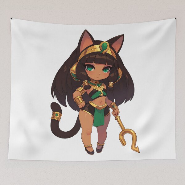 Item preview, Egyptian Mythology Art: Goddess Bastet designed and sold by bapupa.