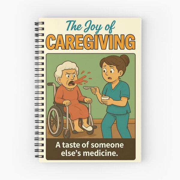 Item preview, The Joy of Caregiving: Med Pass designed and sold by Shifts & Giggles.