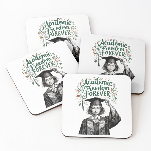 Item preview, Academic Freedom Forever - 2025 Graduation Design designed and sold by AnnDesignStudio.