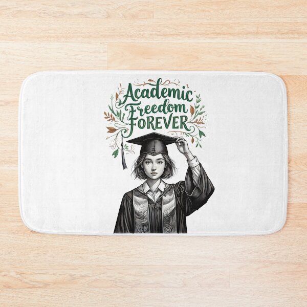 Item preview, Academic Freedom Forever - 2025 Graduation Design designed and sold by AnnDesignStudio.