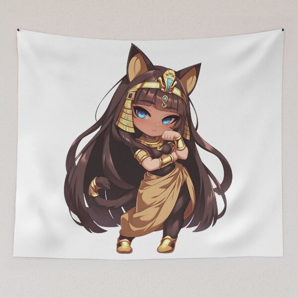 Item preview, Egyptian Mythology Art: Goddess Bastet of Fertility designed and sold by bapupa.