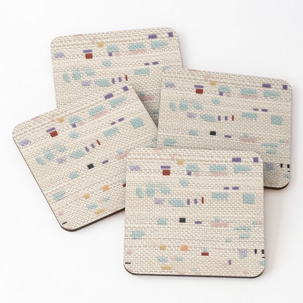 Item preview, Copy of Pastel Woven Textile Texture – Cozy Boho Fabric Pattern designed and sold by SylvieVibes.