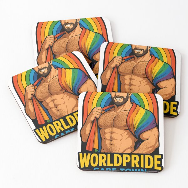 Item preview, WorldPride 2028 Cape Town Rainbow Celebration designed and sold by Places On Earth.
