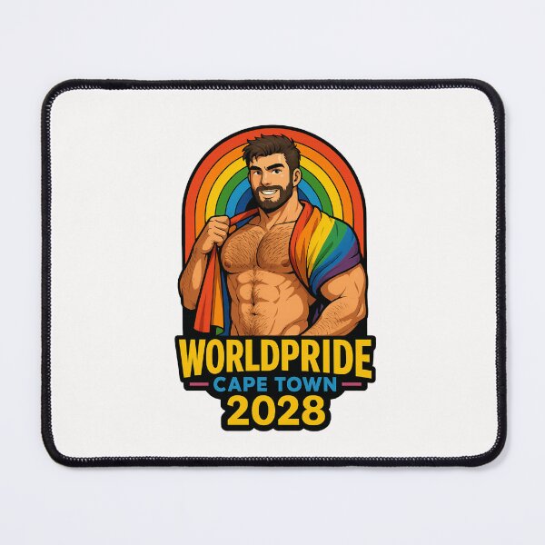 Item preview, WorldPride 2028 Cape Town Rainbow Celebration designed and sold by Places On Earth.