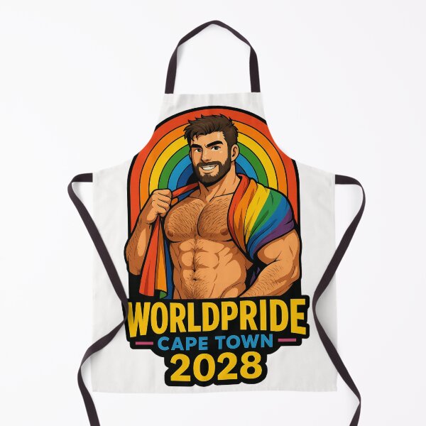 Item preview, WorldPride 2028 Cape Town Rainbow Celebration designed and sold by Places On Earth.