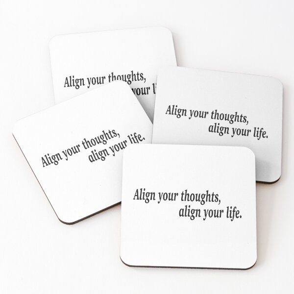 Item preview, Align your thoughts, align your life. designed and sold by fanzen69.