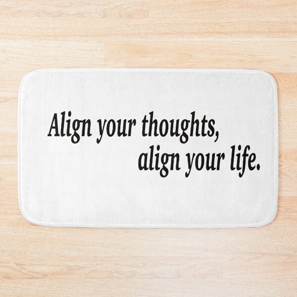 Item preview, Align your thoughts, align your life. designed and sold by fanzen69.