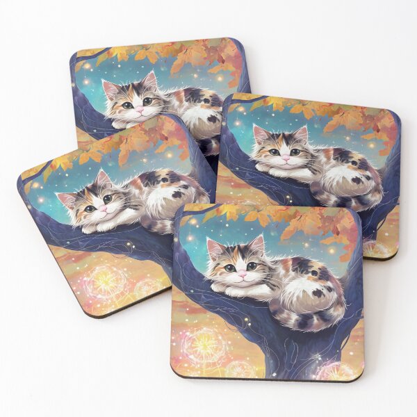 Item preview, A Cat Relaxing in a Tree designed and sold by M-Y-A-R-T-.