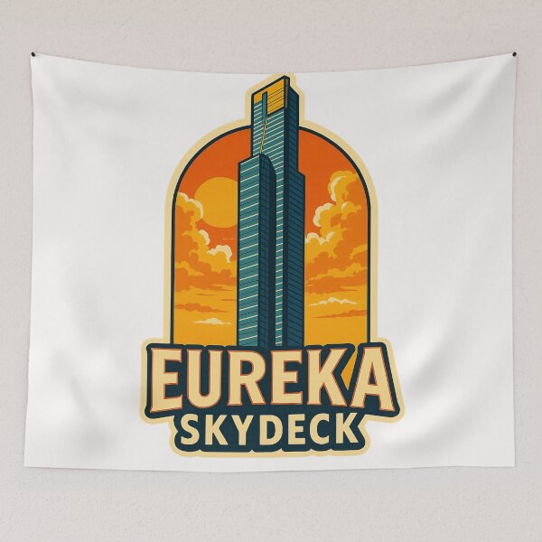 Item preview, Eureka Tower Sunset Skyline Melbourne designed and sold by Places On Earth.