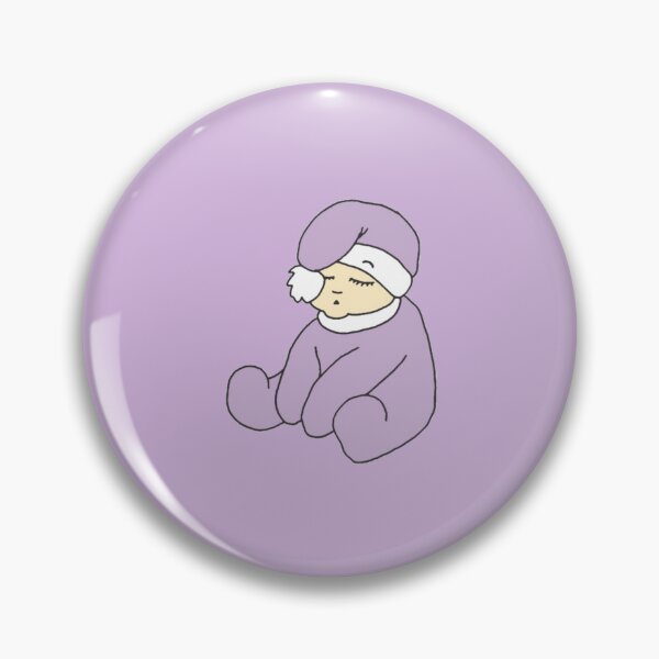 Item preview, nanninom baby on purple designed and sold by mela xx.