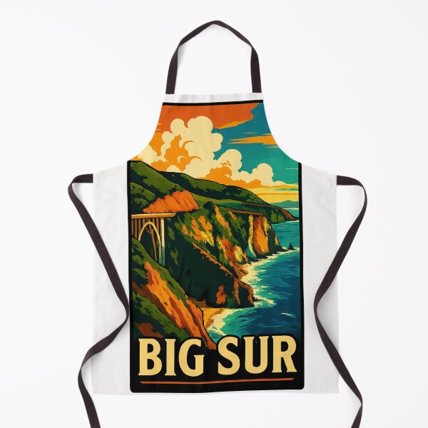 Item preview, Big Sur Coastal Cliffs California Ocean View designed and sold by Places On Earth.