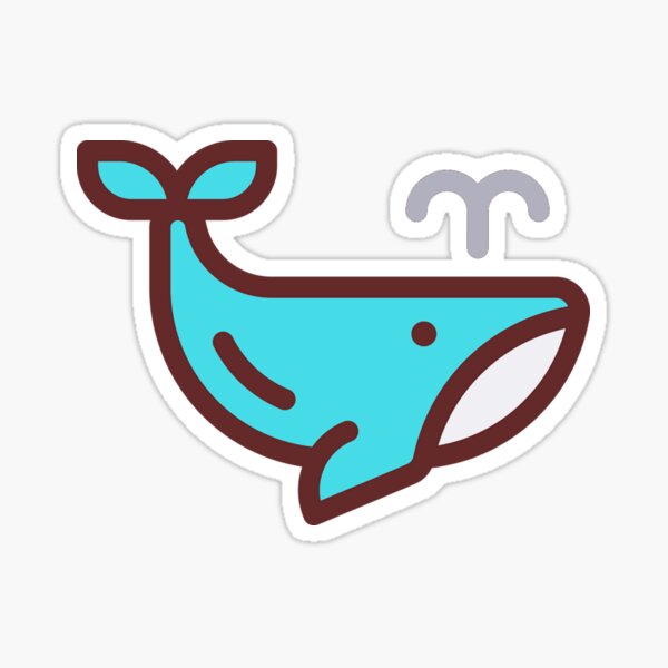Vista previa del artículo con la obra «Chill Splash – Serie Ballenas Sonrientes», diseñado y vendido por Happy Doodle Club.
