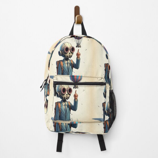 Item preview, Balloon of Curiosity – Surreal Steampunk Artwork designed and sold by Okmanoo.