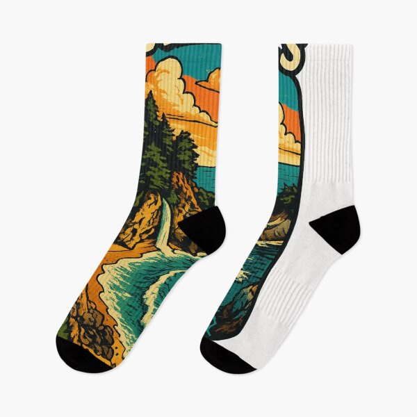 Item preview, McWay Falls Big Sur California Coastal Waterfall designed and sold by Places On Earth.