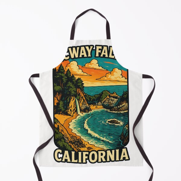 Item preview, McWay Falls Big Sur California Coastal Waterfall designed and sold by Places On Earth.