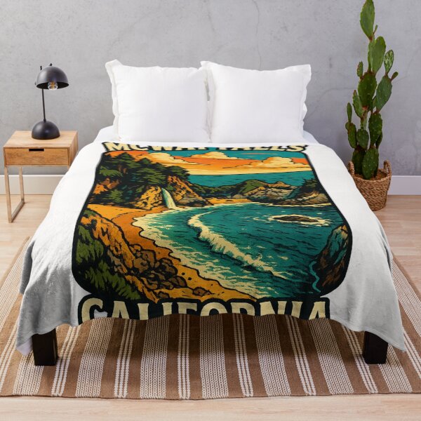 Item preview, McWay Falls Big Sur California Coastal Waterfall designed and sold by Places On Earth.