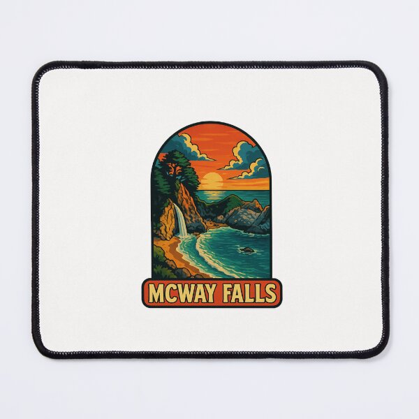 Item preview, McWay Falls Sunset View California Coast designed and sold by Places On Earth.