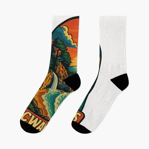 Item preview, McWay Falls Sunset View California Coast designed and sold by Places On Earth.