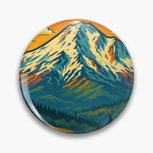 Item preview, Mount Shasta Northern California Volcanic Peak designed and sold by Places On Earth.