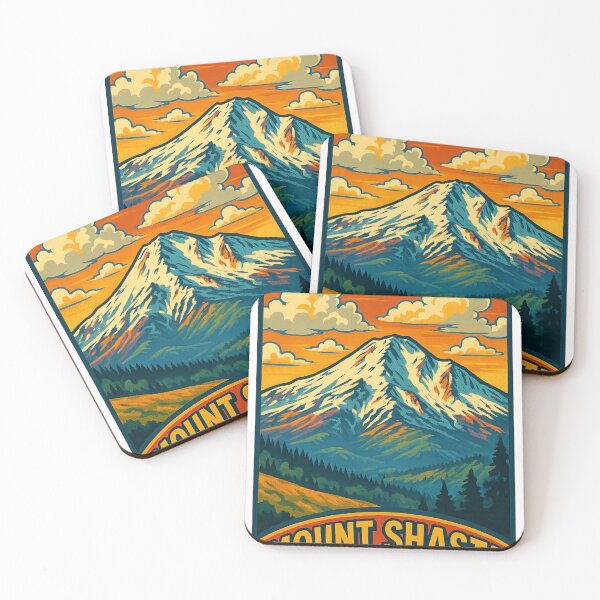 Item preview, Mount Shasta Northern California Volcanic Peak designed and sold by Places On Earth.
