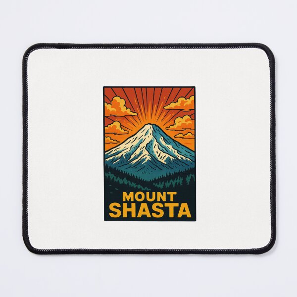 Item preview, Mount Shasta Sunrise Cascade Mountains California designed and sold by Places On Earth.