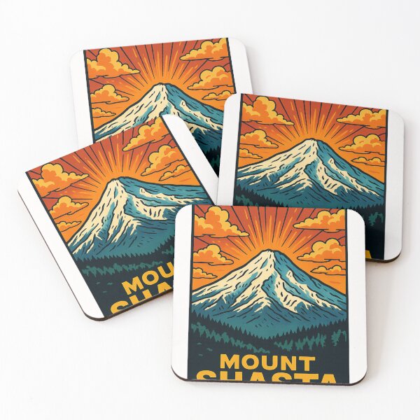 Item preview, Mount Shasta Sunrise Cascade Mountains California designed and sold by Places On Earth.