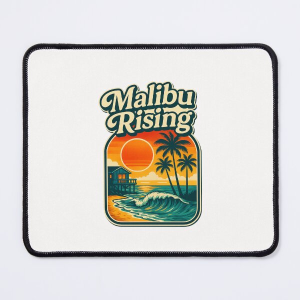 Item preview, Malibu Rising Sunset California Coastline designed and sold by Places On Earth.