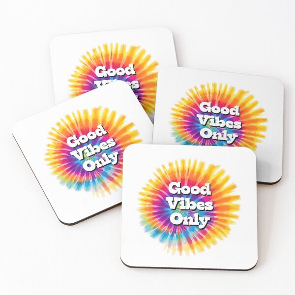 Item preview, Good Vibes Only - Retro Tie-Dye Positive Energy Design designed and sold by AnnDesignStudio.