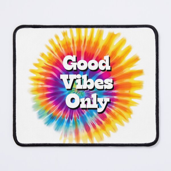 Item preview, Good Vibes Only - Retro Tie-Dye Positive Energy Design designed and sold by AnnDesignStudio.