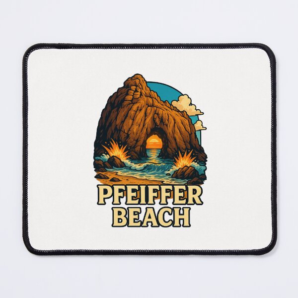 Item preview, Pfeiffer Beach Keyhole Rock Big Sur Sunset designed and sold by Places On Earth.