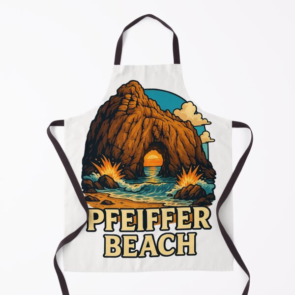 Item preview, Pfeiffer Beach Keyhole Rock Big Sur Sunset designed and sold by Places On Earth.