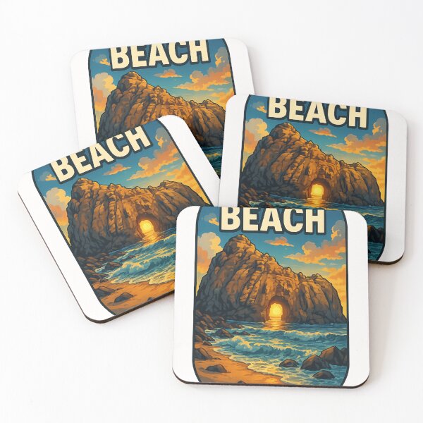 Item preview, Pfeiffer Beach Sunset Big Sur California Coast designed and sold by Places On Earth.