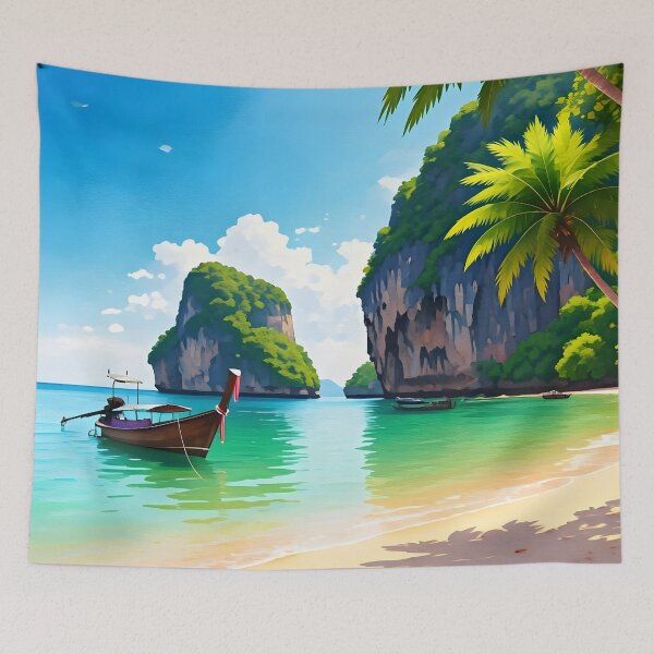 Item preview, Railay Beach: Turquoise Waters of a Thai Summer designed and sold by LSVart.