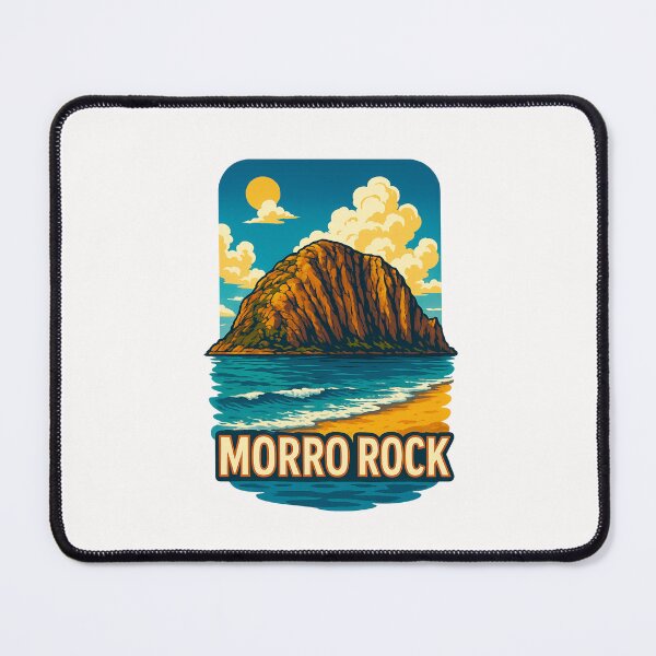 Item preview, Morro Rock California Beach Landmark designed and sold by Places On Earth.