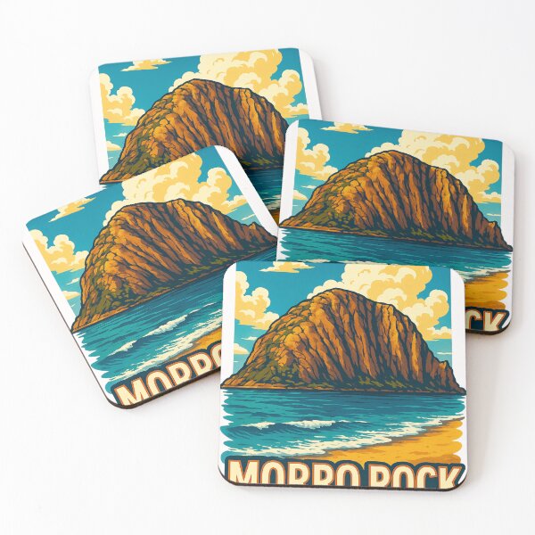 Item preview, Morro Rock California Beach Landmark designed and sold by Places On Earth.