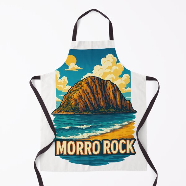 Item preview, Morro Rock California Beach Landmark designed and sold by Places On Earth.