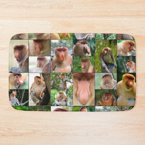 Item preview, Proboscis Monkey designed and sold by Montage-Madness.