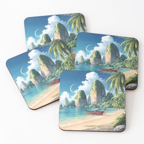 Item preview, Railay Beach: Turquoise Waters and Limestone Majesty designed and sold by LSVart.