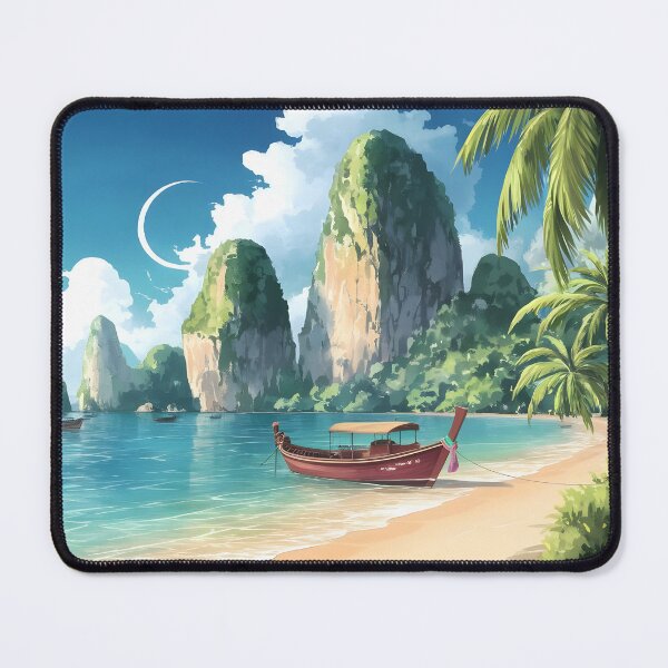 Item preview, Railay Beach: Turquoise Waters and Limestone Majesty designed and sold by LSVart.