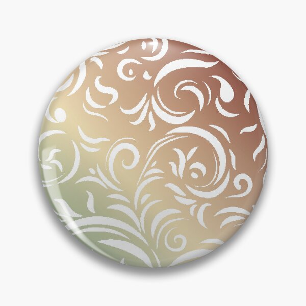 Item preview, Forest Tones Elegant Filigree Pattern designed and sold by OvidiumArt.