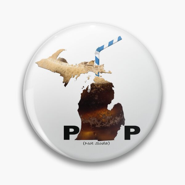 Item preview, Michigan Pop not Soda Funny T-shirt designed and sold by sunshift.