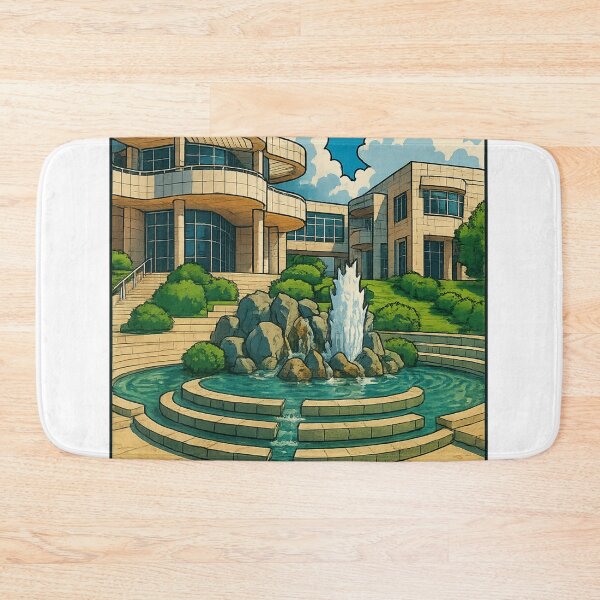 Item preview, The Getty Center Courtyard Fountain Los Angeles designed and sold by Aryabek.