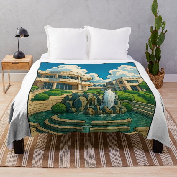 Item preview, The Getty Center Courtyard Fountain Los Angeles designed and sold by Aryabek.