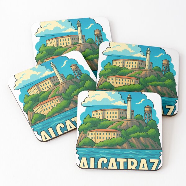 Item preview, Alcatraz Island Prison and Lighthouse San Francisco designed and sold by Aryabek.