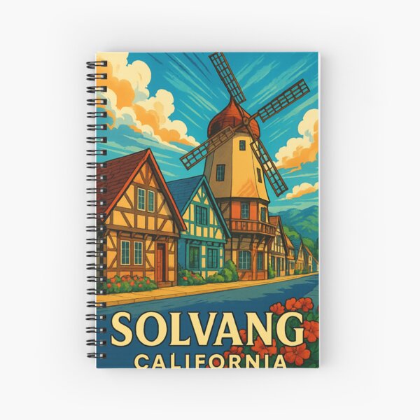 Artikel-Vorschau von Solvang, Kalifornien, dänische Dorfarchitektur, designt und verkauft von Aryabek.