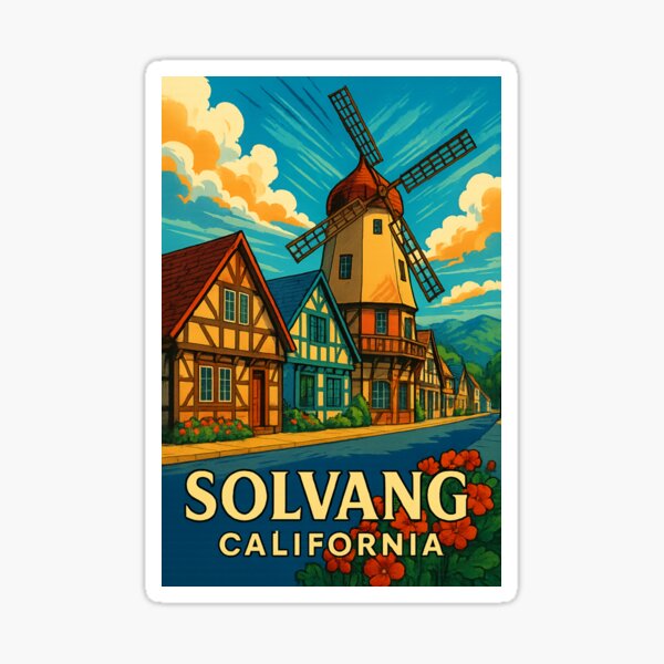 Item preview, Solvang California Danish Village Architecture designed and sold by Aryabek.