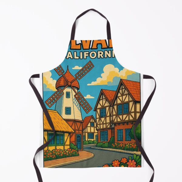 Item preview, Solvang Windmill Town Santa Ynez Valley California designed and sold by Aryabek.