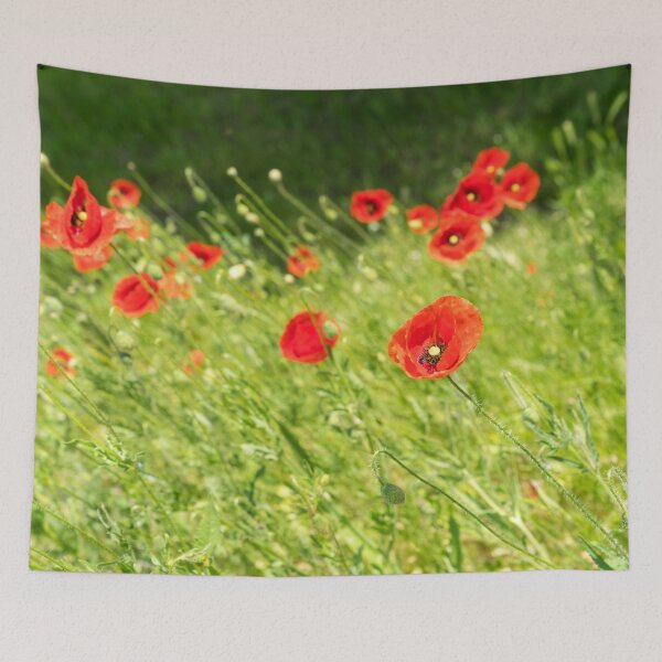 Item preview, Windswept Poppy Meadow designed and sold by Georgia Mizuleva.