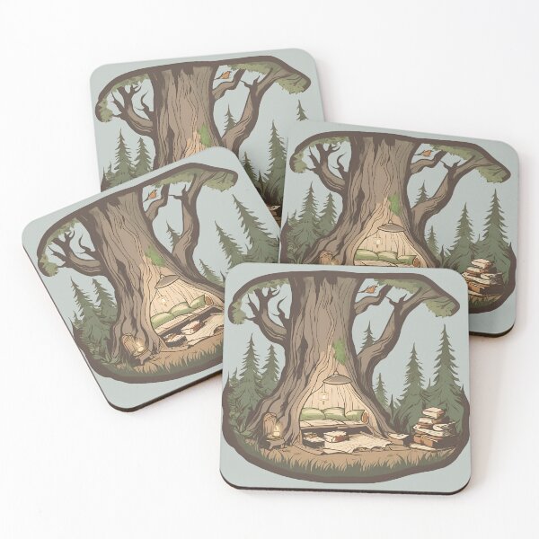 Item preview, Moonlit library designed and sold by Wildflowerinc.