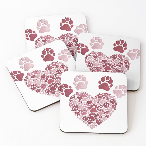 Item preview, heart paw print  designed and sold by jkrphoto.